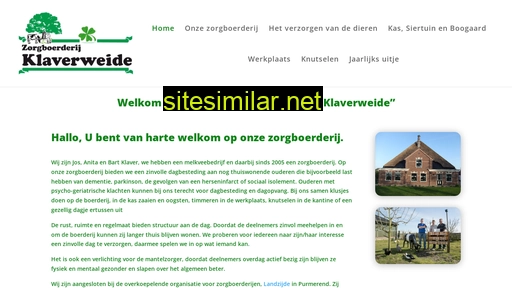 zorgboerderijklaverweide.nl alternative sites