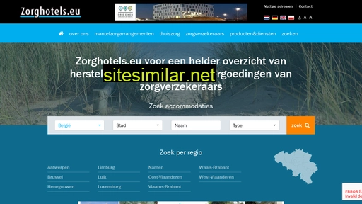 zorghotels-belgie.nl alternative sites