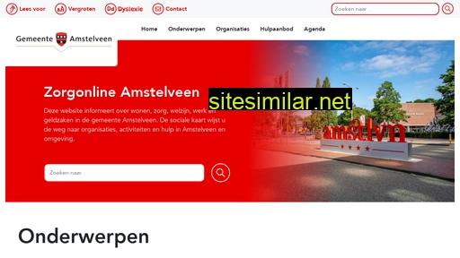 zorgonlineamstelveen.nl alternative sites
