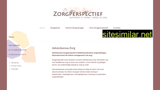 zorgperspectief.nl alternative sites