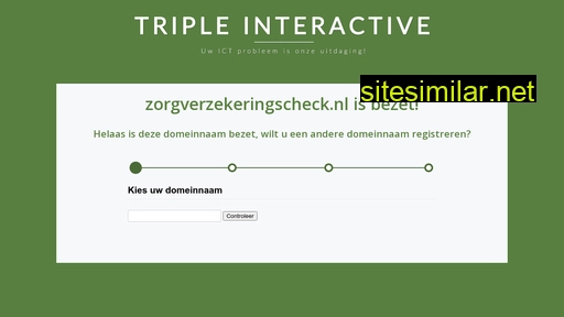 zorgverzekeringscheck.nl alternative sites