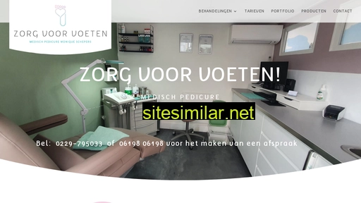 zorgvoorvoeten.nl alternative sites
