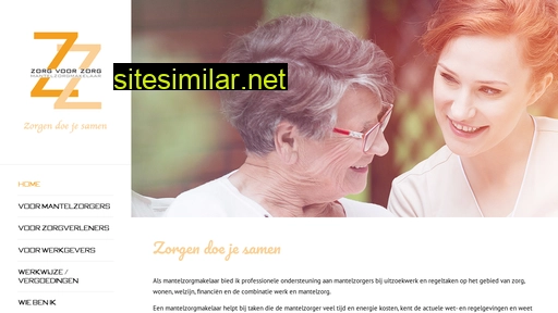 zorgvoorzorg-mantelzorgmakelaar.nl alternative sites