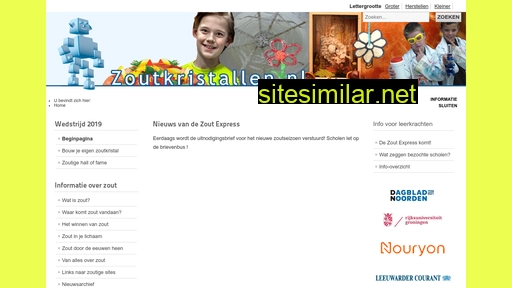 zoutkristalgroeiwedstrijd.nl alternative sites