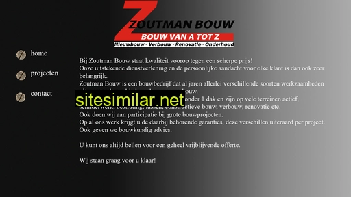 zoutmanbouw.nl alternative sites