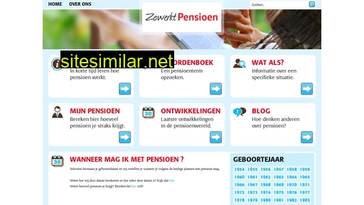 zowerktpensioen.nl alternative sites
