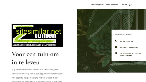 ztuinen.nl alternative sites
