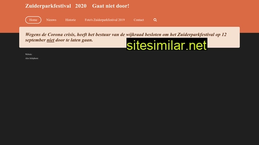 zuiderparkfestivalapeldoornzuid.nl alternative sites