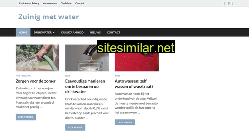 zuinigmetwater.nl alternative sites