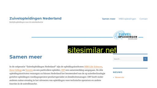zuivelopleidingen.nl alternative sites