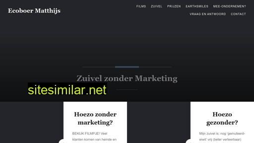 zuivelzondermarketing.nl alternative sites