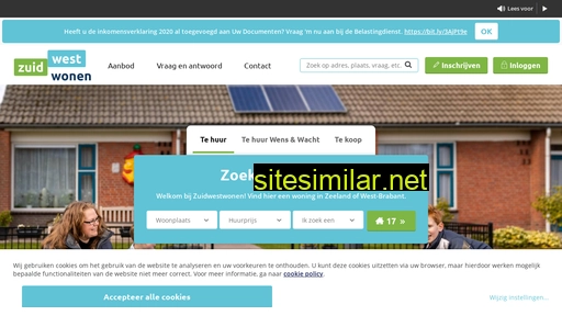 zuidwestwonen.nl alternative sites