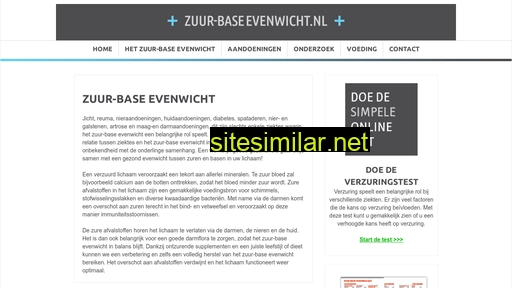 zuur-base-evenwicht.nl alternative sites