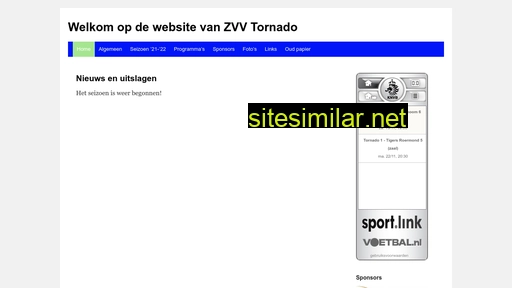 zvvtornado.nl alternative sites