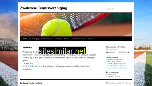 zwaluwsetennisvereniging.nl alternative sites