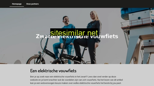 zwarte-elektrische-vouwfiets.nl alternative sites