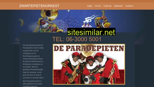 zwartepietenorkest.nl alternative sites