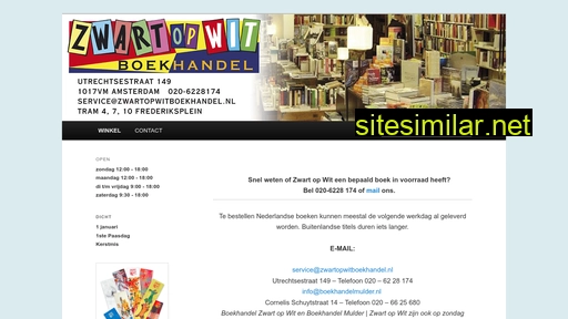 zwartopwitboekhandel.nl alternative sites
