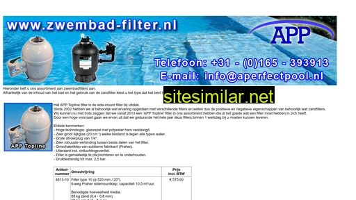 zwembad-filter.nl alternative sites