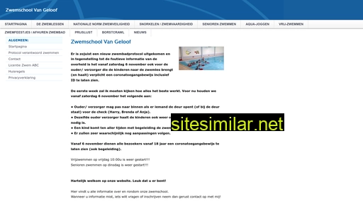 zwemschoolvangeloof.nl alternative sites
