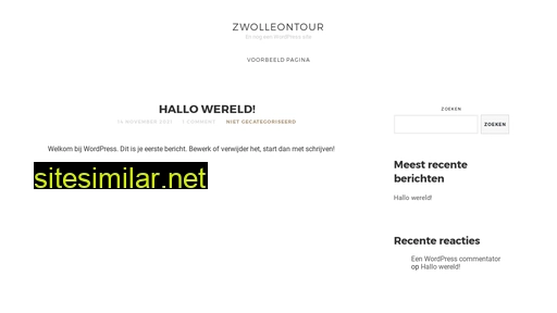 zwolleontour.nl alternative sites