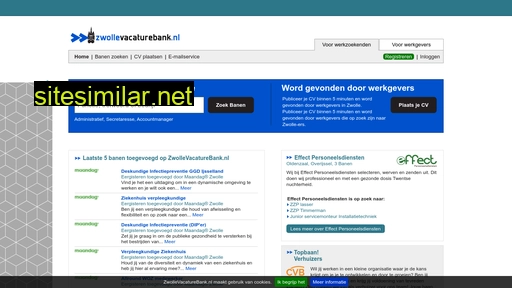 zwollevacaturebank.nl alternative sites