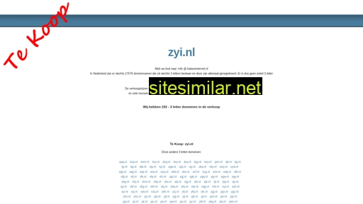 Zyi similar sites