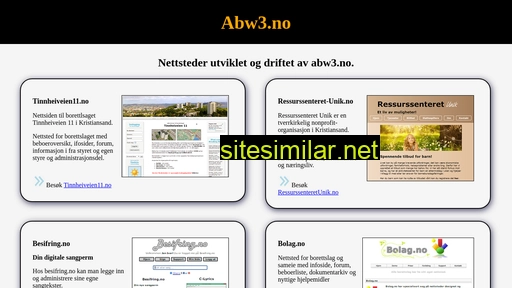 abw3.no alternative sites