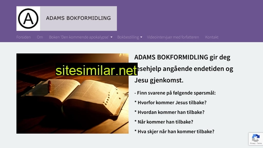 adamsbokformidling.no alternative sites