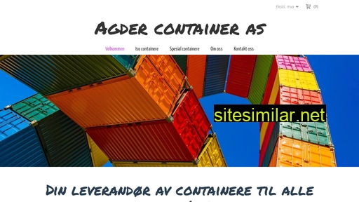 Agdercontainer similar sites