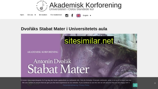 akademiskkorforening.no alternative sites