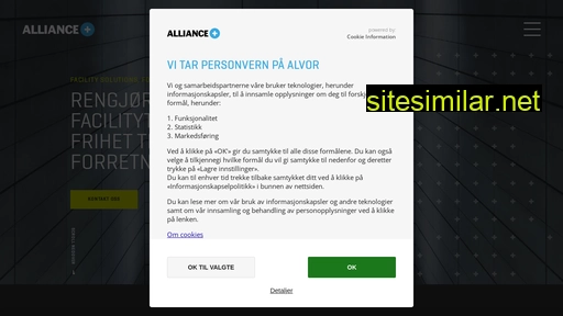 allianceplus.no alternative sites