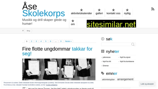 aseskolekorps.no alternative sites