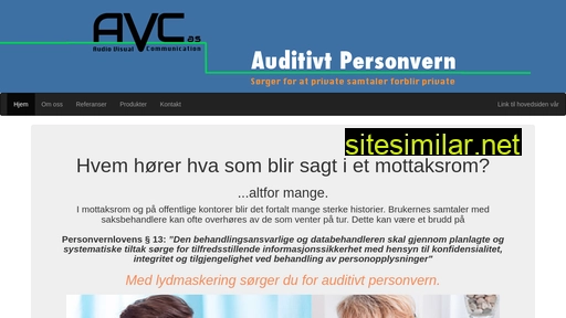 Auditivtpersonvern similar sites