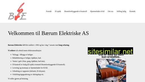 baerumelektriske.no alternative sites