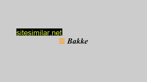 bakke-as.no alternative sites