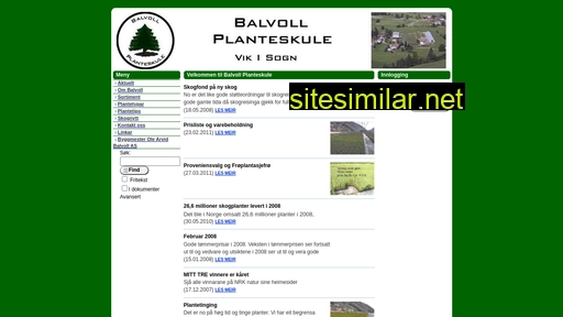 balvoll.no alternative sites