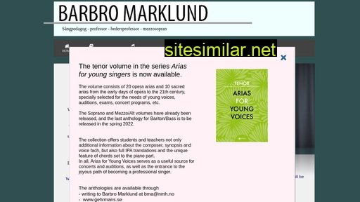 barbromarklund.no alternative sites