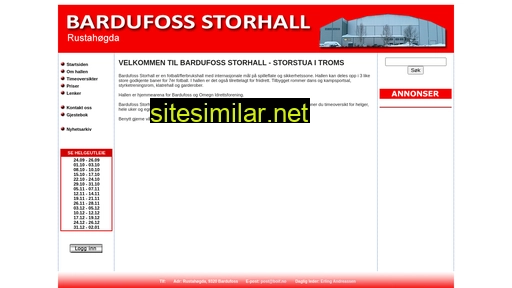 bardufoss-storhall.no alternative sites