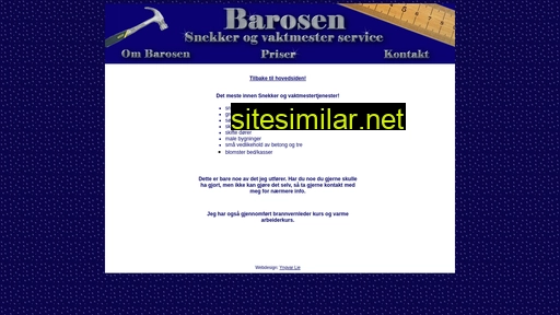 barosen.no alternative sites