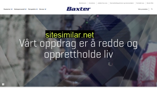 baxter.no alternative sites