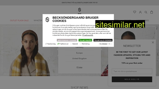 becksondergaard.no alternative sites