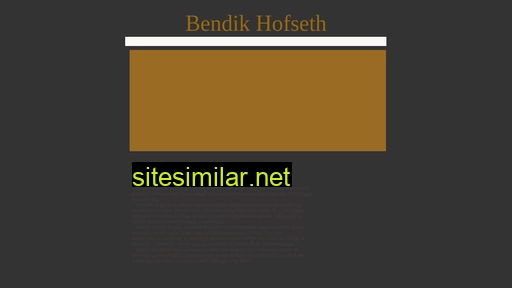 bendik.no alternative sites