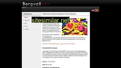 bergvall.no alternative sites