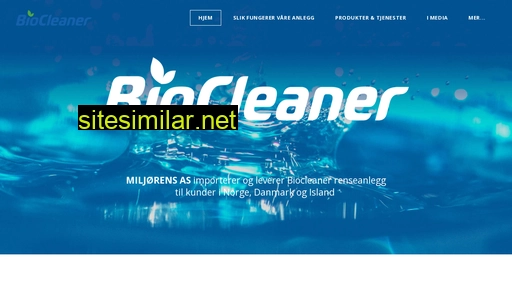 biocleaner.no alternative sites