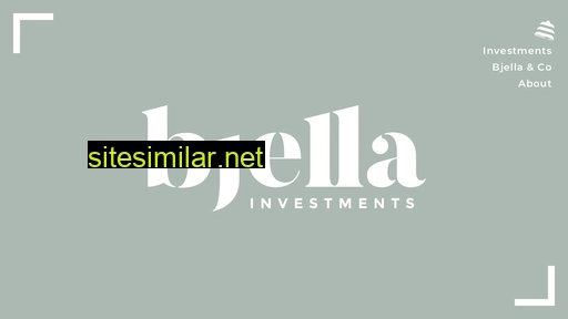 Bjella-investments similar sites