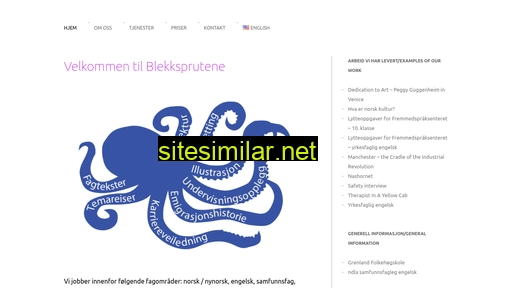 blekksprutene.no alternative sites