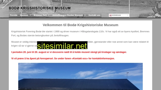 bodokrigsmuseum.no alternative sites