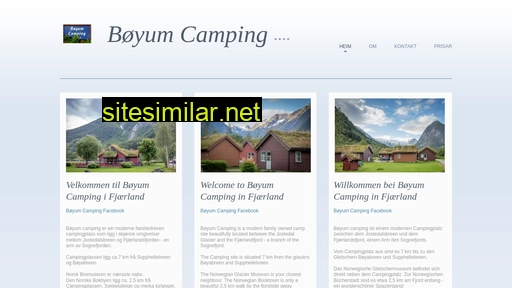 boyumcamping.no alternative sites
