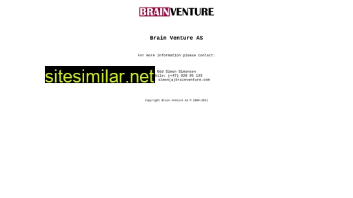 brainventure.no alternative sites
